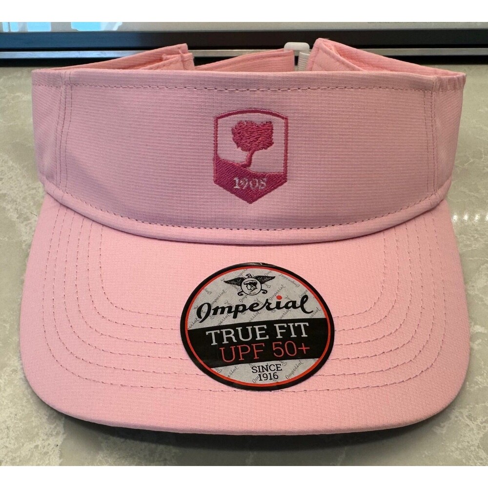 Ridgemoor C.C. - Imperial Golf Visor - Men's Adjustable - Pink - NEVER USED